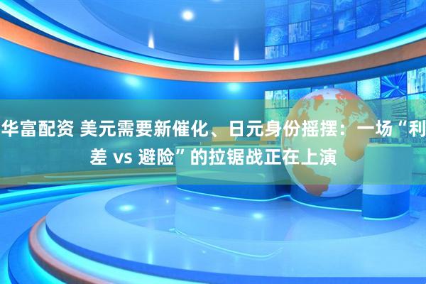 华富配资 美元需要新催化、日元身份摇摆：一场“利差 vs 避险”的拉锯战正在上演
