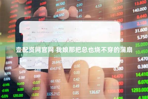 壹配资网官网 我娘那把总也烧不穿的蒲扇