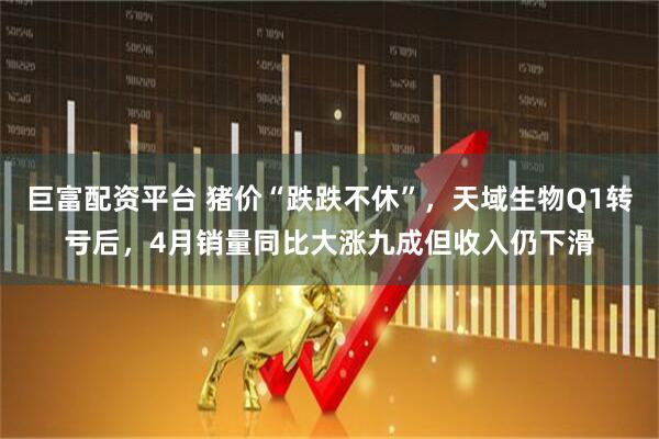 巨富配资平台 猪价“跌跌不休”，天域生物Q1转亏后，4月销量同比大涨九成但收入仍下滑